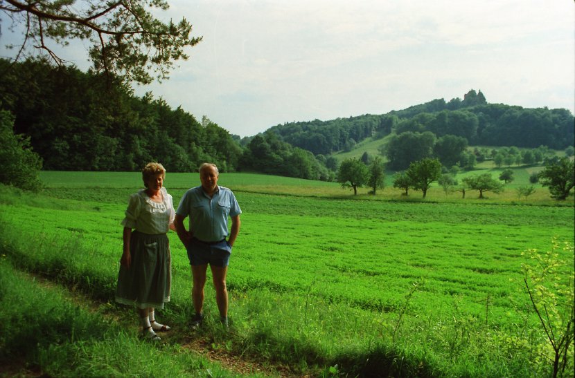 1991 Ausflug mit Heinz DL3NAM (1)